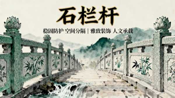 市政桥梁石栏杆安装施工要点汇总